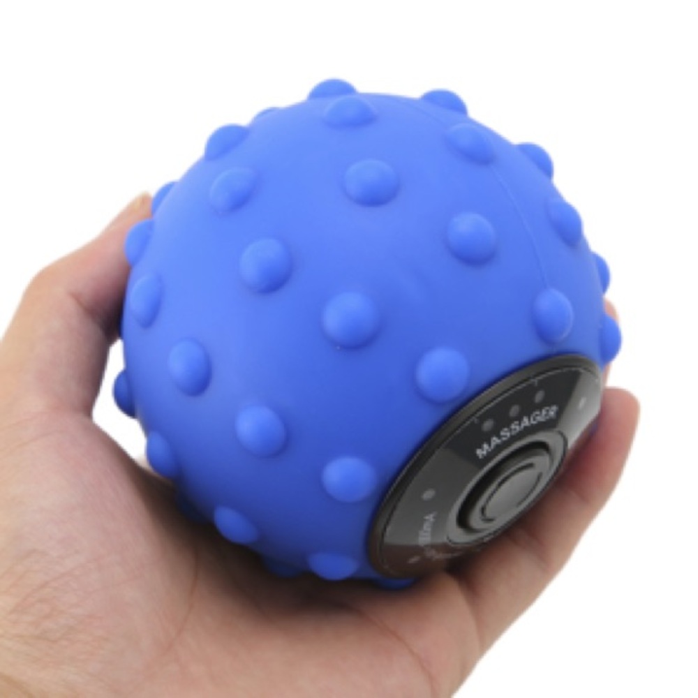 Blue Massage Balls with Charger Bivi Vibrating Ball Muscle Massage Ball